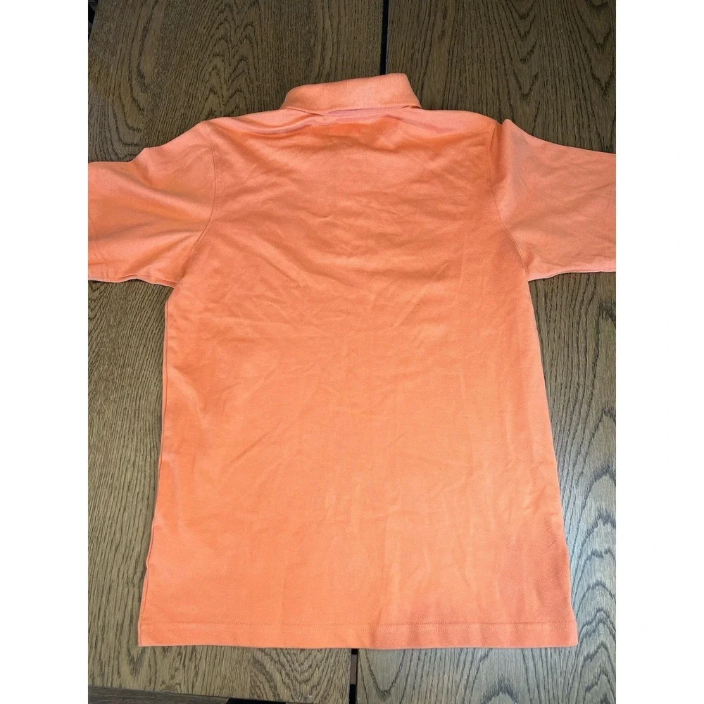 Columbia PFG Mens Performance Polo Shirt Orange Coral Color Sz XS Active Fit NWT